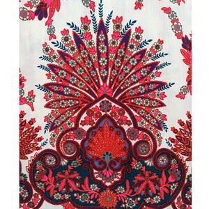 Neon Bright Mod Vintage 1960's MALIHINI HAWAII Designer Dress Flowers & Feathers